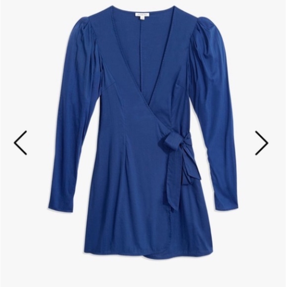 WeWoreWhat Blanca Wrap Mini Dress - Picture 2 of 6